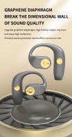 Auriculares inalámbricos TWS de conducción de aire, cascos con gancho para la oreja, Bluetooth 5,2, EDR, alta calidad de sonido, para música, deportes, juegos, negocios y Deporte - details 3