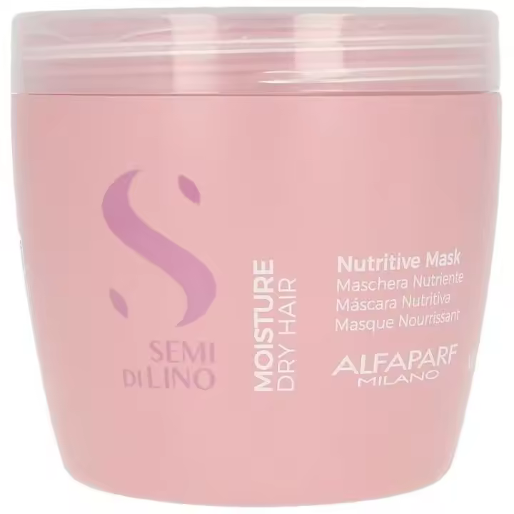Alfaparf Semi Di Lino Moisture Mascarilla Capilar Nutritiv 500Ml - 1