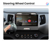 AWESAFE inalámbrico CarPlay Android Auto Radio para KIA Sportage 3 2010 2011 2012 2013 2014 2015 2016 coche reproductor multimedia GPS 2 din autoradio volante controles RDS Bluetooth - details 12