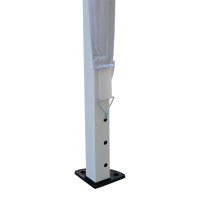Cenador plegable de 2.95X2.95 M with Protección UV, plegable, de Maple y Tela Oxford, Blanco, para festejar en El Jardín y eventos - details 3