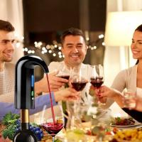 Descongelador De Vino Eléctrico Portátil Recargable Por USB Dispensador Automático De Vino Rojo Con Oxigenación Rápida Herramientas De Barra Material Plástico - details 5