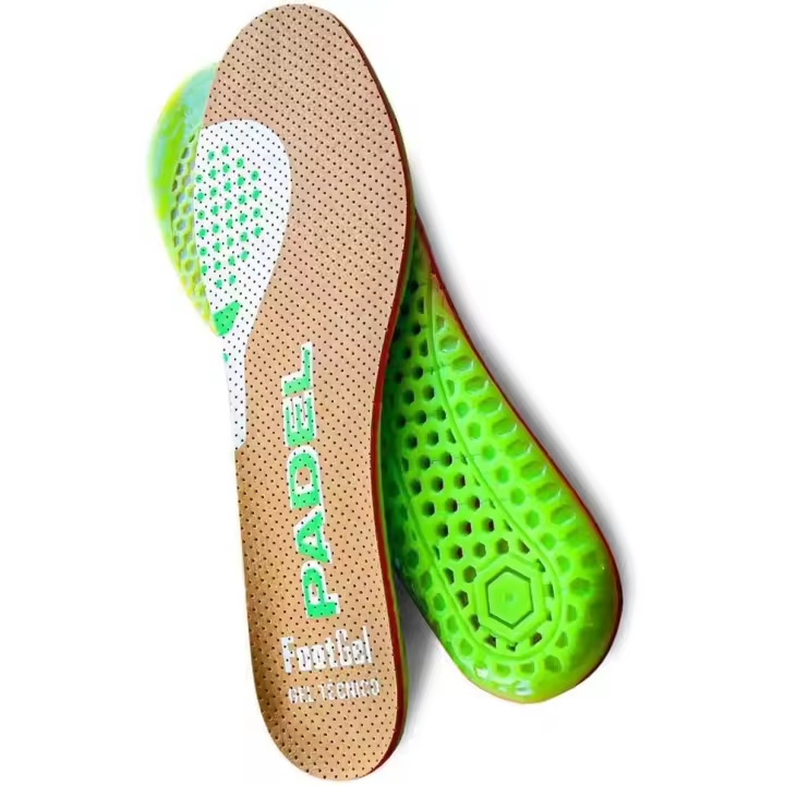 FOOTGEL - Plantillas Padel - UNISEX- Talla 39/42 - Transpirable, antibacteriano, Espuma PU alta densidad - 1