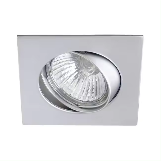 Wonderlamp Foco empotrable BASIC cuadrado acero. Wonderlamp - 1