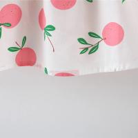 Vestido De Verano Para Niñas 0-3 Años Estilo Casual Con Volante Y Diseño De Pears Florido Manga Corta Tipo Halter Longitud De Pierna Vestido De Mujer - details 15
