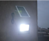 Luz Solar LED para exteriores, reflector de jardín luminoso, impermeable, luz Solar de pared para escaleras, atenuación de luz, tiempo, Control remoto - details 10