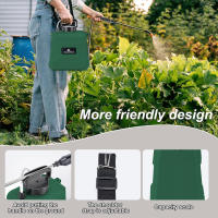 Nueva Sprayer Agrícola De 5L Tipo Mochila Alta Presión Electrónica Desinfección Insecticida Verde/Azul/Blanco Material Plástico - details 6