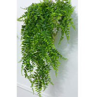Guirnalda De Hierba Artificial Para Decoración De Jardín Y Bodas Verde Rattan Iva Falso Colgante Para Exterior Y Exposición - details 4