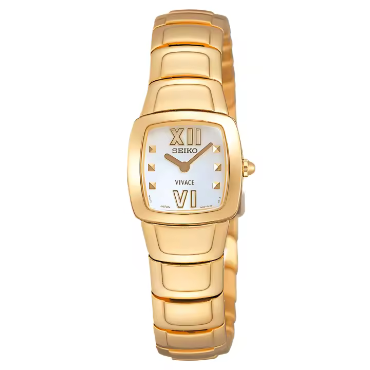 Reloj Seiko Mujer Suj778 20mm - Elegante Acero Inoxidable Cuarzo - 1