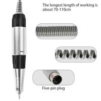 Set De Manicura Eléctrica Profesional 35000RPM Máquina De Taladro Para Uñas Con Polirreparador Portátil Para Salón De Belleza - details 7