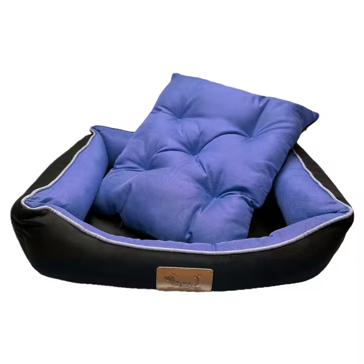 AKASA - Cama para perros transpirable y comodos, Cama para mascotas super suave con Cojín Rellena de Fibra Hueca desmontable y lavable. - 1
