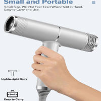 Diffusor De Secador De Pelo Resistente Al Viento Con Luz Azul Y Aniones Herramientas Antiestáticas Para El Cabello Potencia Alta Para Hogar - details 6