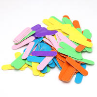 100 Pcs Archos De Uñas De Madera Doble Lado Mini Archos De Uñas Desechables Colores Sandpaper De Papel De Hierro Herramientas De Pulido Y Polvo Para Manicura - details 6