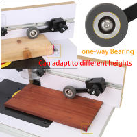 Herramienta De Seguridad Para Tallado En Madera Multiusos Tablero De Loc De Pino Guía De Molienda Rodillo De Arrastre Con Rodamiento Unidireccional - details 6