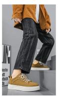 Zapatos De Patinaje Para Hombre Bajo Corte De Lona Zapatillas De Lona Planas Zapatillas De Skate Moda Plataforma Zapatillas De Encaje Para Hombre - details 12