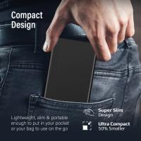 Promate Bolt-10Pro Powerbank 10000mAh USB-A Dual USB-C Negro - details 2
