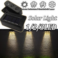 Lámpara Solar LED Exterior 2024 Impermeable Para Pared Ilumina Arriba Y Abajo Decoración De Jardín Hogar Navidad Fuente De Energía Solar ABS IP65 - details 2