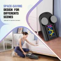 ALLINLIFE Tabla De Pilates, Juego De Reformador De Pilates, Tablas De Pilates 12 En 1 Para Entrenamiento En Casa, Portátil, Plegable, Máquina De Ejercicios De Pilates, Tabla Reformadora De Pilates - details 4