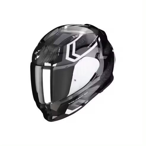Casco Scorpion EXO-491 SPIN Negro-BLANCO Raíz OUTLET MOTOSOTORE Cascos Integrales - 1