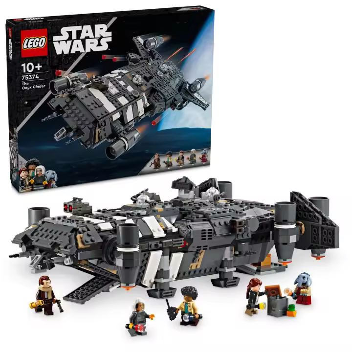 LEGO® Star Wars: Skeleton Crew The Onyx Cinder™ Set de nave estelar 75374 - 1
