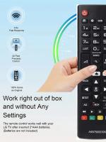 Control Remoto Universal AKB75095308 Para TV Compatible Con Modelos 32LJ610V 43UJ634V 49UJ634V 55UJ634V 65UJ634V 43UJ6309 49UJ6309 60UJ6309 65UJ6309 - details 0