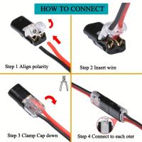 Conector Eléctrico Impermeable De 2 Pines Para Coche Cable De Conexión Terminal Automotriz 10-50 Piezas Kit De Conectores Electrónicos - details 6