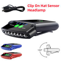 Linterna Frontal LED Mini Para Gorra Y Chaqueta Luz De Sombrero Portátil Recargable Por USB Para Pesca Y Camping Iluminación Eficiente Y Ángulo Amplio - details 0