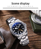 Reloj Deportivo De Hombre ADDIESDIVE 39mm Cristal De Vidrio Con Esferas Luminosas Resistente Al Agua 20Bar GMT Para Natación Y Diversión - details 8