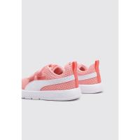 Puma COURTFLEX V3  MESH INF  Deportivas Con Velcro Bebé - niña (hasta la talla 30) Rosa - details 2