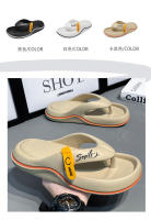 Zapatillas De Plataforma Para Hombre Verano Suela Suave EVA Zapatos Casuales Para Playa Exterior Antideslizantes Para Baño - details 25
