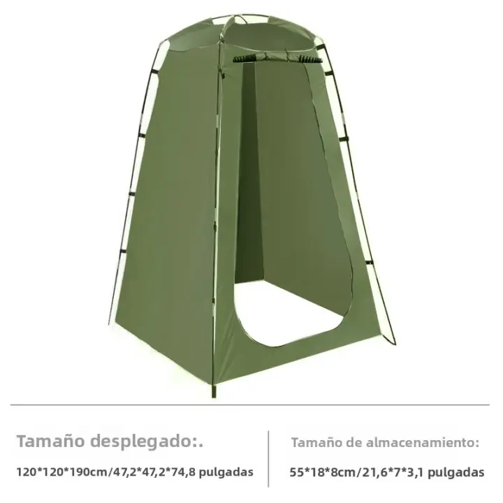 Carpa Portátil Westtune De Privacidad Para Ducha a Prueba De Agua Y Al Aire Libre Para Camping Senderismo Playa Baño Y Sala De Ducha - 1