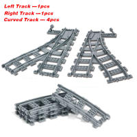 Bloques De Construcción Creativos Para Niños City Trains Tracks Flexibles Forked Recto Curvo Riel Suave Juguete De Alta Tecnología DIY - details 1