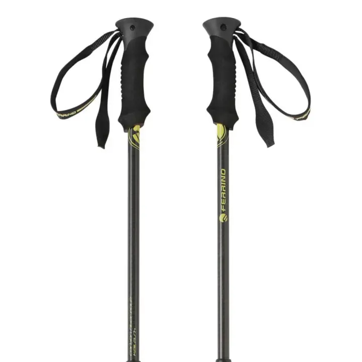 Material senderismo Bastones Ferrino Bastones Kailash Negro Unisex - 1