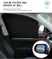 Cortina De Ventana Lateral Para Coche Con Protección Solar Magnética UV Privacidad Personal Anti-Resplandor Verano Auto Sunshade - details 5