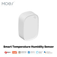 Sensor Inteligente De Temperatura Y Humedad MOES Tuya Zigbee Para Interior Monitoreo Por APP Compatible Con Alexa Y Google Home Recargable - details 0