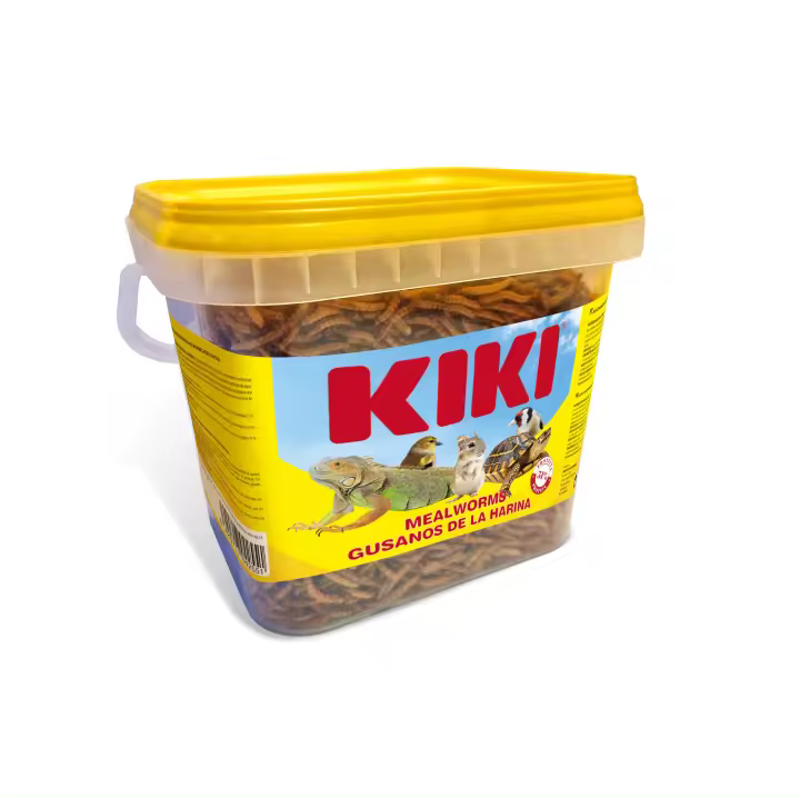 Kiki Mealworms - Gusanos de la Harina Deshidratados - Tenebrios Deshidratados - 1