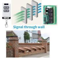 Control Remoto Inalámbrico Universal Para Puerta De Garage 433MHz Replicación Cuatro Botones Para Reparación De Puertas De Garage - details 1