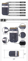 Cortacabello Recargable Kemei KM-2371 KM-2024 Para Barbero Cabello Liso Lavable Afeitadora Eléctrica Para Hombres Corte Rápido Indicación De Carga Material De Hoja - details 11
