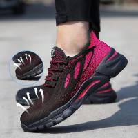 Zapatos de Seguridad para Hombres y Mujeres Zapatillas con Punta de Acero Antideslizante Calzado de Seguridad Ligeros y Transpirables Zapatos de Trabajo - details 2