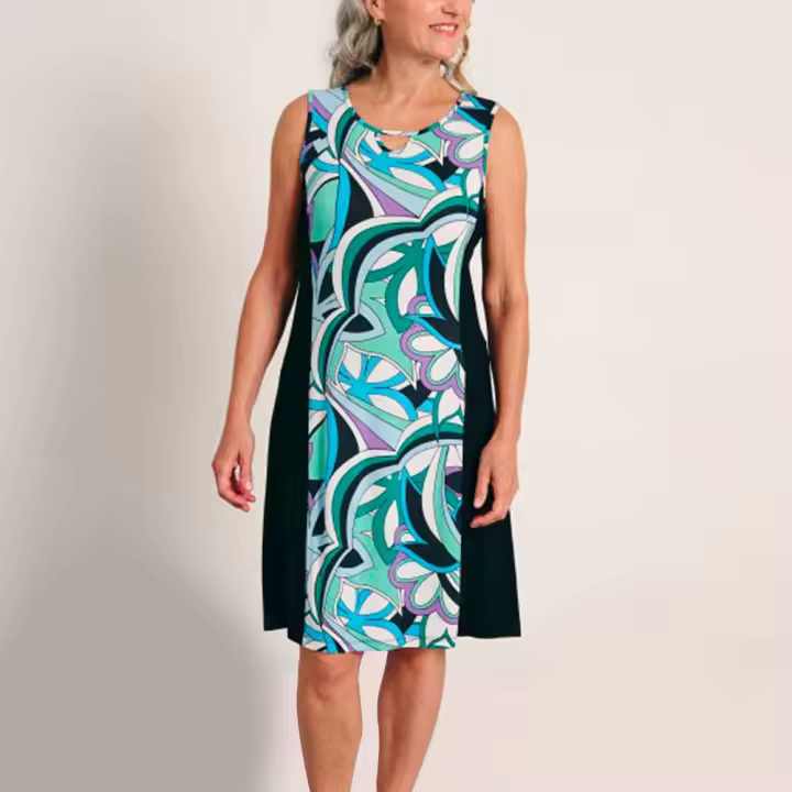Vestido Playero MuyDemi sin magas de suave punto de viscosa - 1