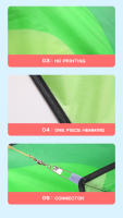 YongJian Kite Delta Grande Para Niños Y Adultos Fácil De Volar Con Cola De 6m Juguete De Exterior De Poliéster Triangular - details 8
