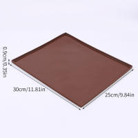 Mantel De Silicona Para Hornear Swiss Roll No Adhiere Pastelería Herramientas De Hornear Placa De Galletas Ecológica Y Antideslizante - details 1