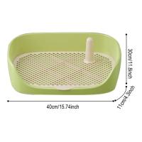 Caja De Orina Para Perros Pequeños Y Gatos Portátil Adecuado Para Entrenamiento De Inicio Tamaño 40*30*11cm Material PP - details 5