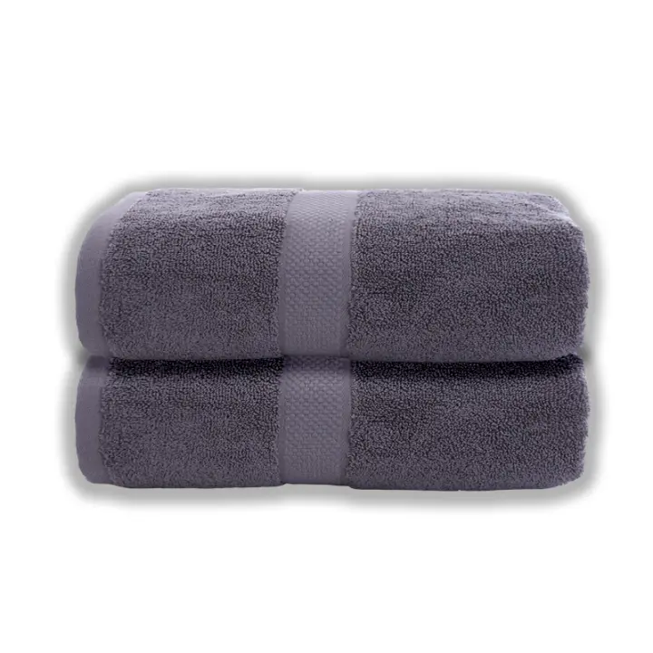 Juego De Toallas De Rostro De Algodón Blanca Suaves Y Comodas Absorción De Agua Fuerte Para Adultos Y Niños Toallas De Baño De Hotel - 1