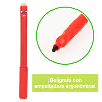 Juego Montessori Lisciani Escuela de escritura para aprender a escribir con pizarras y bolígrafo borrador - details 5
