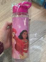 Botella de agua Princesas Disney Transparente con pajita 700ml - details 1