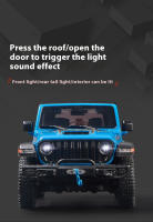 Modelo De Vehículo Todoterreno De Aleación 1:18 Con Detalles Internos Simulados Luces Y Efectos De Sonido Geniales Adornos De Escritorio - details 3