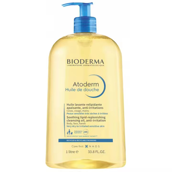 Aceite de Baño Hidratante Bioderma Atoderm Huile De Douche 1000ml - 1