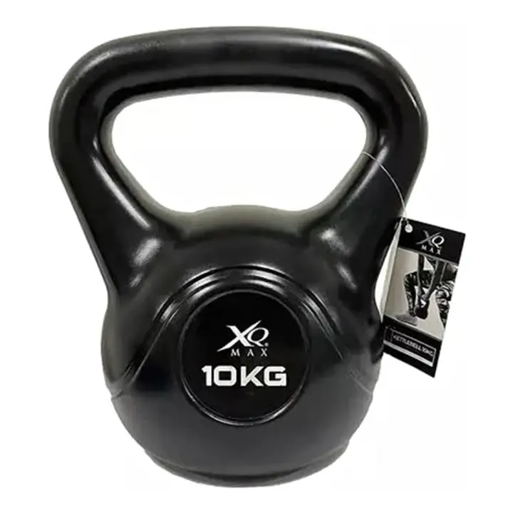 PESA KETTLEBELL 10 KG NEGRA XQMAX - 1