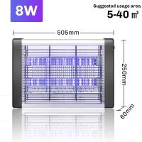 Lámpara Eléctrica De Control De Mosquitos Silenciosa Para Dormitorio Con Repellente De Estrellas Colgante Eliminador De Insectos - details 16