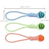 Bola De Juguete Para Perros Con Correa Resistente Masticadora Y Limpieza De Dientes Juguete Interactivo Anti-Boredom Para Muelas - details 10